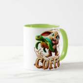 Handel mit Bunnys: Die Schildkröte für den Kaffee  Tasse (VorderseiteRechts)