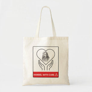 HANDEL MIT CARE Funny Classic Music Composer Tragetasche