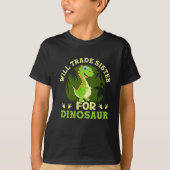 Handel mit Dinosaurier T-Shirt (Vorderseite)