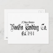 Handel mit Nootka Postkarte (Vorne/Hinten)