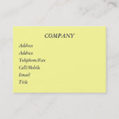 HANDEL. NEUE BOOTE. UK VISITENKARTE (Rückseite)