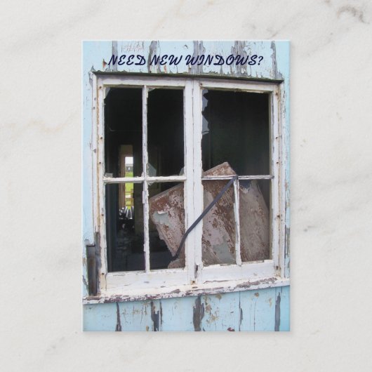 HANDEL. NEUE WINDOWS. VISITENKARTE (Vorderseite)