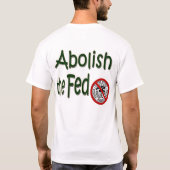 Handel oder Handel Abolish das Bundesstaatliche Ro T-Shirt (Rückseite)