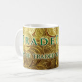 Handel oder Tasse von gehandelten Goldmünzen (Vorderseite Links)