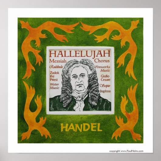 HANDEL-Poster Poster (Vorne)