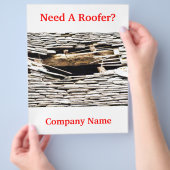 HANDEL, ROOFING FLYER (Hand)