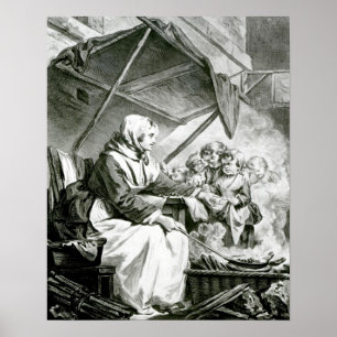 Handel über Kastanien Poster