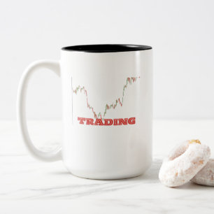 HANDEL ZWEIFARBIGE TASSE