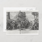 Handel zwischen mexikanischen Amerikanischen Urein Postkarte (Vorne/Hinten)