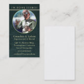 Handeln der Wissenschafts-Visitenkarte Visitenkarte (Vorne/Hinten)