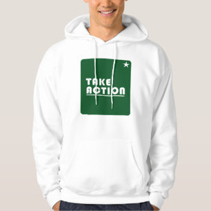 Handeln inspirierend hoodie