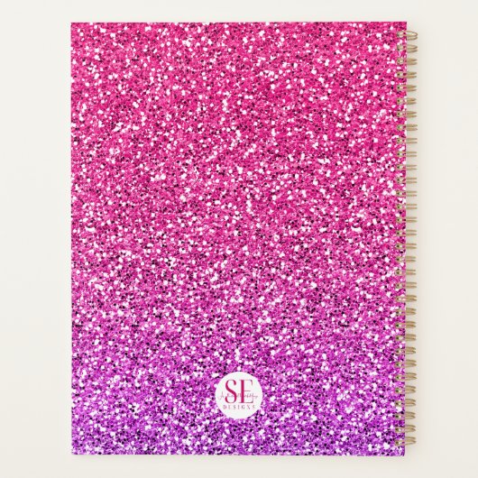 HANDELN WIE EIN LADY DENKE WIE EIN BOSS CUSTOM PLANER (Rückseite)