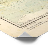 Handels Colonial Atlas Map Poster (Ecke)