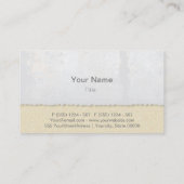 Handels Karte Professioneller Bau (Rückseite)