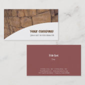 Handels Karte Professioneller Stein (Vorne/Hinten)