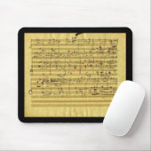 Handels "Messiah" in Beethovens Hand Mousepad (Mit Mouse)