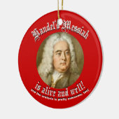 Handels Messiah Keramikornament (Links)