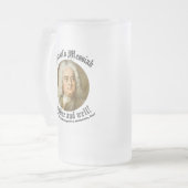 Handels Messiah Mattglas Bierglas (Vorderseite Links)