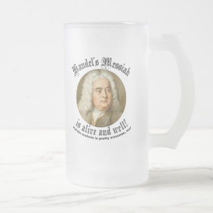 Handels Messiah Mattglas Bierglas