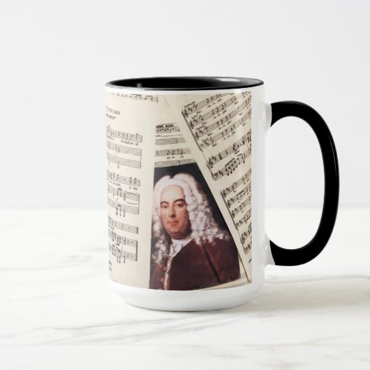 Händels MESSIAH-Tasse für BASS & BARITONE Tasse (Rechts)