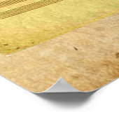 Händels "Messias" in Beethovens Hand Poster (Ecke)