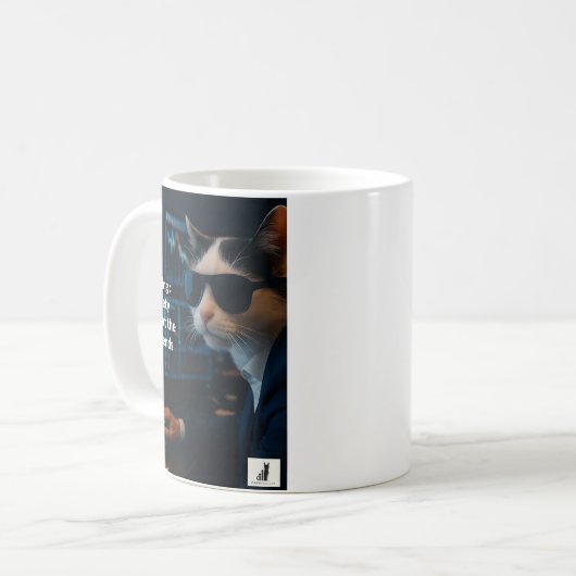 Handelsängste ohne Dividenden Kaffeetasse (Vorderseite Links)