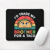 Handelsberater für Taco Mexikanisches Mädchen Funn Mousepad (Mit Mouse)