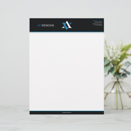 Handelsbriefkopf Briefkopf (Stehend Vorderseite)