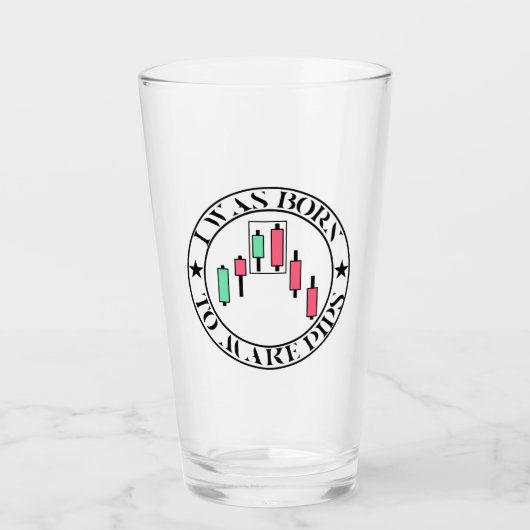 Handelsdesign | Bärisches Muster | Pips Glas (Vorderseite)