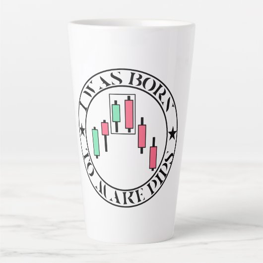 Handelsdesign | Bärisches Muster | Pips Milchtasse (Vorderseite)