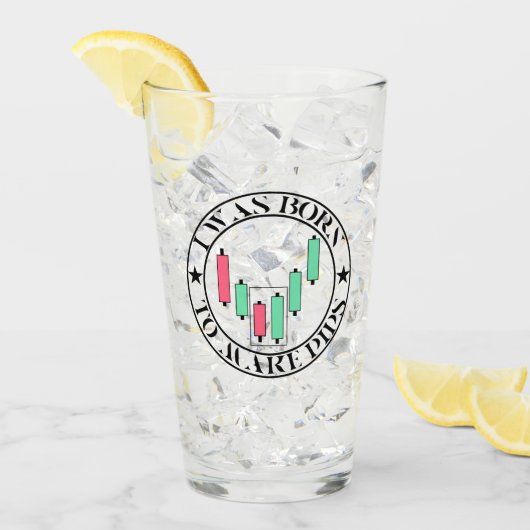 Handelsdesign | Bullisches Muster | Pips Glas (Vorderseite Ice)
