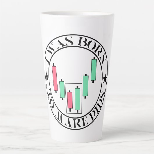 Handelsdesign | Bullisches Muster | Pips Milchtasse (Vorderseite)