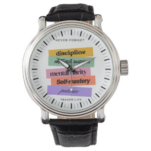 Handelsdesign Erinnerung Motivation Armbanduhr