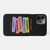 Handelsdesign | Erinnerung | Motivation Case-Mate iPhone Hülle (Rückseite (Horizontal))