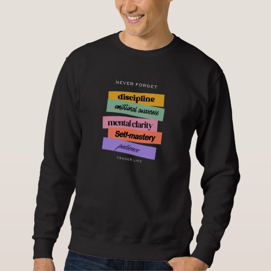 Handelsdesign | Erinnerung | Motivation Sweatshirt (Vorderseite)
