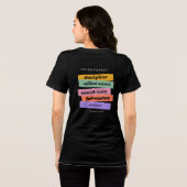 Handelsdesign | Erinnerung | Motivation Tri-Blend Shirt (Rückseite voll)