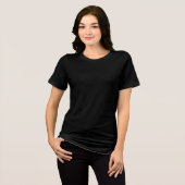 Handelsdesign | Erinnerung | Motivation Tri-Blend Shirt (Vorderseite voll)