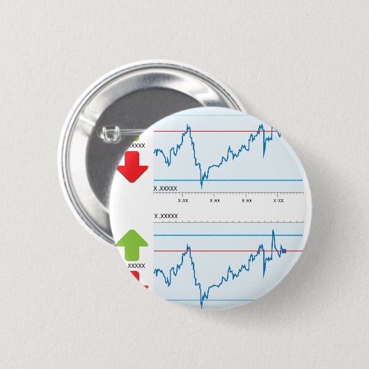 Handelsdiagramm Button (Vorne & Hinten)