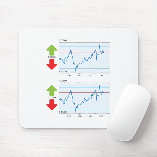 Handelsdiagramm Mousepad (Mit Mouse)