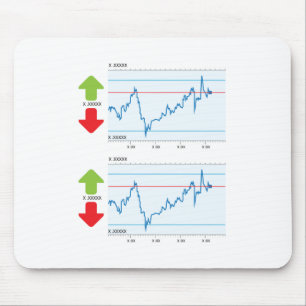 Handelsdiagramm Mousepad