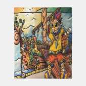 Handelshaus Fleecedecke (Vorderseite)