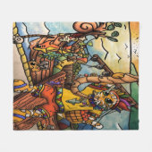 Handelshaus Fleecedecke (Vorderseite (Horizontal))