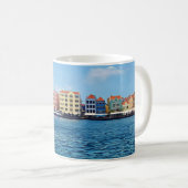 Handelskade Waterfront Willemstad, Curacao Town Kaffeetasse (VorderseiteRechts)