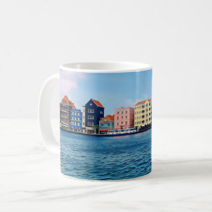 Handelskade Waterfront Willemstad, Curacao Town Kaffeetasse