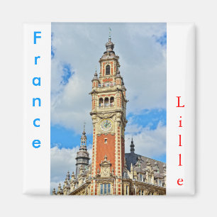 Handelskammer der Stadt Lille, Frankreich Magnet