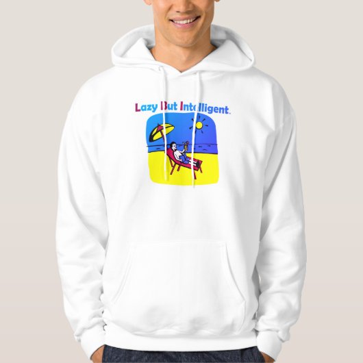 HANDELSKLAZY, ABER INTELLIGENT HOODIE (Vorderseite)