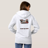 Handelskrieg Rodeo Hoodie (Schwarz voll)