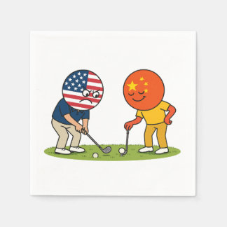 Handelskriege Die Golf Edition Serviette