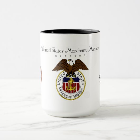 Handelsmarine Vereinigter Staaten Tasse (Zentrum)