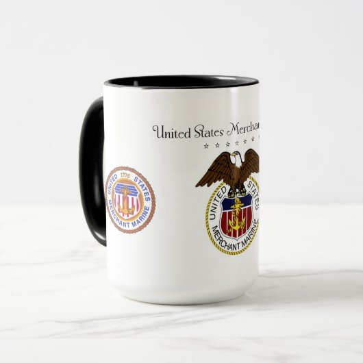 Handelsmarine Vereinigter Staaten Tasse (Vorderseite Links)